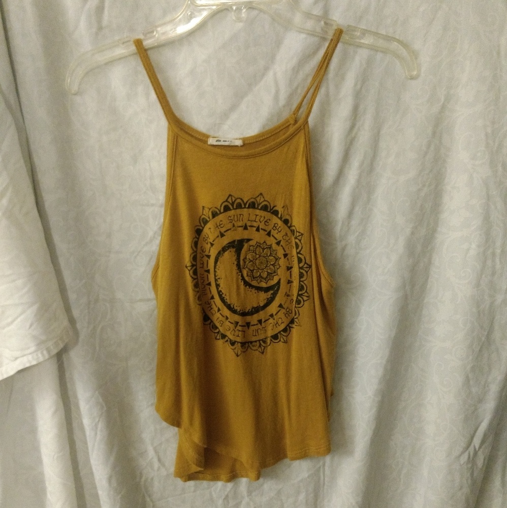 Yellow tank top